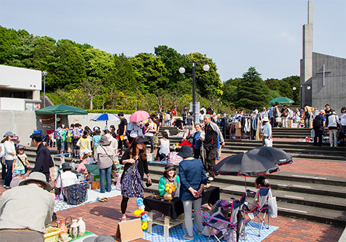 明治学院_戸塚まつり2014_取材写真