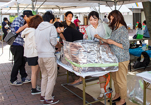 明治学院_戸塚まつり2014_取材写真