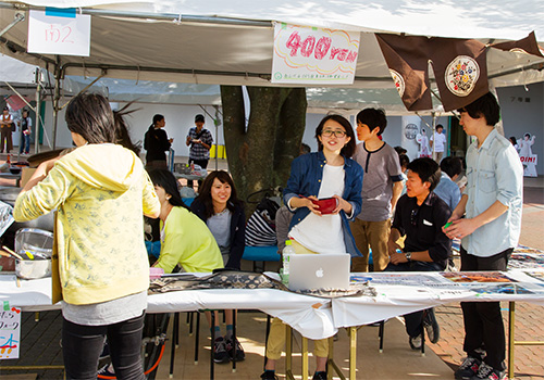 明治学院_戸塚まつり2014_取材写真