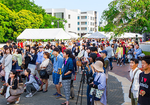 明治学院_戸塚まつり2014_取材写真