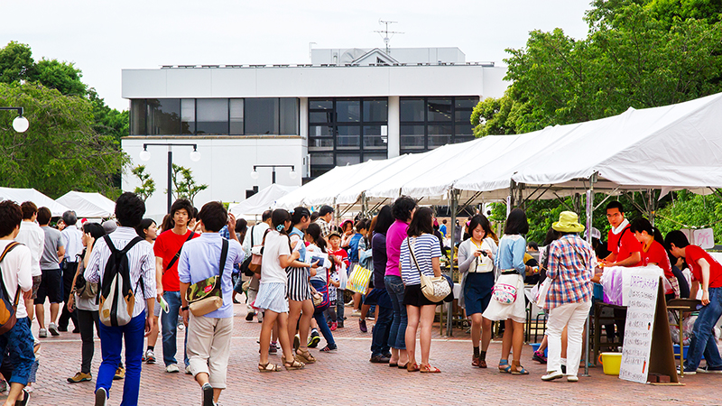 明治学院_戸塚まつり2015_取材写真