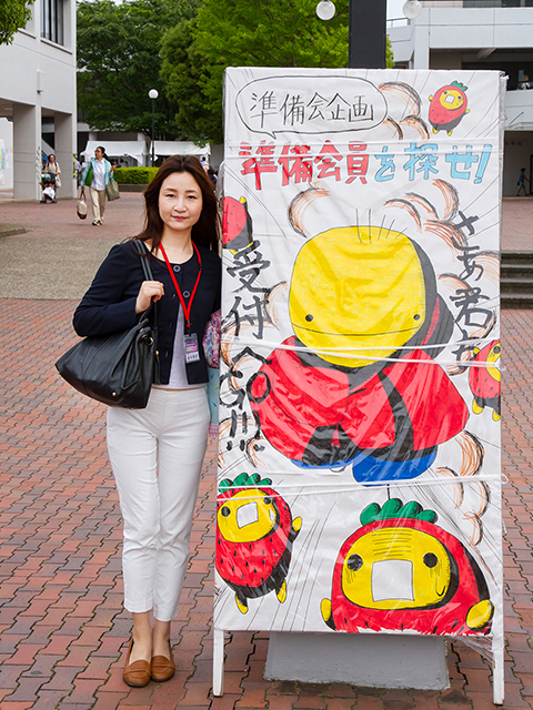 明治学院_戸塚まつり2015_取材写真