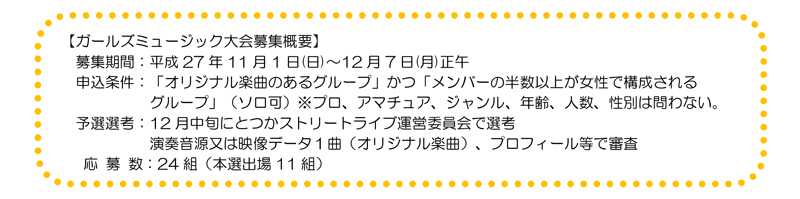 ガールズミュージック大会_出場者