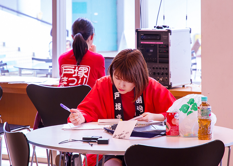 明治学院_戸塚まつり2016_取材写真