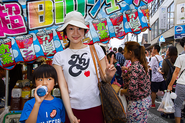 お札まきと「とつか夏まつり」2016_取材報告