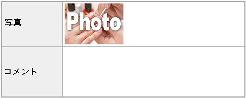 写真1コメント1の欄 写真1コメント1の欄